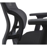 Lorell 81998 Lorell Mesh High-Back Chair w/Headrest