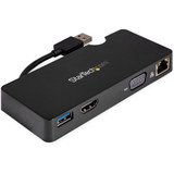 StarTech.com BNDDKT30CAHV StarTech.com USB 3.0 Multiport Adapter + USB-C to USB-A Cable - Mac & Windows - For USB-A or USB-C laptops - HDMI & VGA - 1x USB-A Port - GbE StarTech.com BNDDKT30CAHV StarTech.com USB 3.0 Multiport Adapter + USB-C to USB-A Cable - Mac & Windows - For USB-A or USB-C laptops - HDMI & VGA - 1x USB-A Port - GbE
