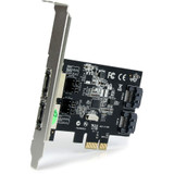 StarTech.com PEXESAT322I StarTech.com 2 Port PCI Express SATA 6 Gbps eSATA Controller Card - Dual Port PCIe SATA III Card - 2 Int/2 Ext