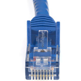 StarTech.com N6PATCH6INBL StarTech.com 6in CAT6 Ethernet Cable - Blue Snagless Gigabit - 100W PoE UTP 650MHz Category 6 Patch Cord UL Certified Wiring/TIA