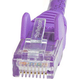 StarTech.com N6PATCH12PL StarTech.com 12ft CAT6 Ethernet Cable - Purple Snagless Gigabit - 100W PoE UTP 650MHz Category 6 Patch Cord UL Certified Wiring/TIA