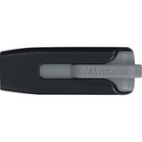 Verbatim America, LLC Microban 49172 Verbatim 16GB Store 'n' Go&reg; V3 USB 3.2 Gen 1 Flash Drive - Gray