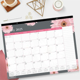 Dominion Blueline, Inc Brownline C193105 Brownline Monthly Floral Desk Pad