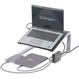 StarTech.com DCH1C3A StarTech.com USB-C Charging Station, 72W, 1x USB-C + 3x USB-A, Portable Charger with PD, Laptop Replacement Charger, USB-C Power Adapter