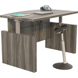 Safco Products Safco ABDH7242LGS Safco Aberdeen Height-Adjustable Desk Safco Products Safco ABDH7242LGS Safco Aberdeen Height-Adjustable Desk