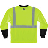 Tenacious Holdings, Inc GloWear 22702 GloWear 8281BK Type R Class 2 Front Long Sleeve T-Shirt
