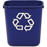 Rubbermaid Commercial Products Rubbermaid Commercial 295573BE Rubbermaid Commercial 13 QT Standard Deskside Recycling Wastebasket