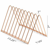 Officemate, LLC Officemate 93151 Officemate Triangle Wire Sorter, Rose Gold