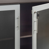 Safco Products Safco MVLCLDC Safco Medina Mocha Laminate Office Unit Safco Products Safco MVLCLDC Safco Medina Mocha Laminate Office Unit