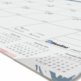 Dominion Blueline, Inc Blueline C194113 Blueline Passion Floral Desk Pad Calendar