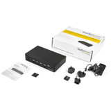 StarTech.com SV431DPU3A2 StarTech.com 4-Port DisplayPort KVM Switch - DP KVM Switch with Built-in USB 3.0 Hub for Peripherals - 4K 30 Hz StarTech.com SV431DPU3A2 StarTech.com 4-Port DisplayPort KVM Switch - DP KVM Switch with Built-in USB 3.0 Hub for Peripherals - 4K 30 Hz