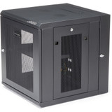 StarTech.com RK1224WALHM StarTech.com 4-Post 12U Wall Mount Network Cabinet, 19" Hinged Wall-Mounted Server Rack for IT Equipment, Flexible Lockable Rack Enclosure