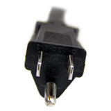 StarTech.com PXT515C154 StarTech.com 4ft (1.2m) Heavy Duty Power Cord, NEMA 5-15P to C15, 15A 125V, 14AWG, Replacement AC Computer PC Power Supply Cable