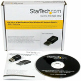 StarTech.com USB433WACDB StarTech.com USB 2.0 AC600 Mini Dual Band Wireless-AC Network Adapter - 1T1R 802.11ac WiFi Adapter StarTech.com USB433WACDB StarTech.com USB 2.0 AC600 Mini Dual Band Wireless-AC Network Adapter - 1T1R 802.11ac WiFi Adapter