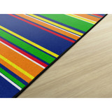 Flagship Carpets, LLC Flagship Carpets FE40732A Flagship Carpets Basics Stripes Classroom Rug