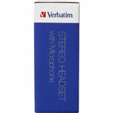 Verbatim America, LLC Verbatim 70721 Verbatim Stereo Headset with Microphone Verbatim America, LLC Verbatim 70721 Verbatim Stereo Headset with Microphone