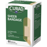 Medline Industries, Inc Curad CUR02279RB Curad Sheer Bandage Strips Medline Industries, Inc Curad CUR02279RB Curad Sheer Bandage Strips
