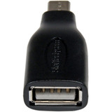 StarTech.com UUSBOTGADAP StarTech.com Micro USB OTG (On the Go) to USB Adapter - M/F StarTech.com UUSBOTGADAP StarTech.com Micro USB OTG (On the Go) to USB Adapter - M/F
