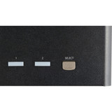 StarTech.com SV231TDPU34K StarTech.com 2 Port Triple Monitor DisplayPort KVM Switch 4K 60Hz UHD HDR, DP 1.2 KVM Switch, 2-Pt USB 3.0 Hub, 4x USB HID, Audio, Hotkey