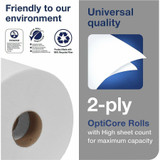 Essity Hygiene and Health AB TORK 161990 TORK Universal Bath Tissue Roll with OptiCore