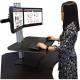 Victor Technology, LLC Victor DC350A Victor DC350 Dual Monitor Sit-Stand Desk Converter Victor Technology, LLC Victor DC350A Victor DC350 Dual Monitor Sit-Stand Desk Converter