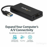 StarTech.com USB32DP4K StarTech.com USB 3.0 to 4K DisplayPort External Multi Monitor Video Graphics Adapter - DisplayLink Certified - Ultra HD 4K StarTech.com USB32DP4K StarTech.com USB 3.0 to 4K DisplayPort External Multi Monitor Video Graphics Adapter - DisplayLink Certified - Ultra HD 4K