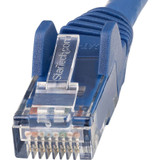 StarTech.com N6LPATCH15BL StarTech.com 4.6m(15ft) CAT6 Ethernet Cable, LSZH (Low Smoke Zero Halogen) 10 GbE Snagless 100W PoE UTP RJ45 Blue Network Patch Cord, ETL