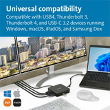 Kensington Computer Products Group Kensington 32850 Kensington MD120U4 USB4 Portable Docking Station