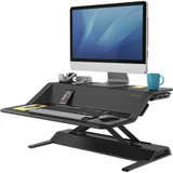 Fellowes, Inc. Fellowes 0007901 Fellowes Lotus™ Sit-Stand Workstation - Black Fellowes, Inc. Fellowes 0007901 Fellowes Lotus™ Sit-Stand Workstation - Black