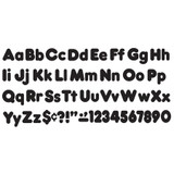 TREND Enterprises Inc. Trend T79901 Trend Black 4" Casual Combo Ready Letters Set