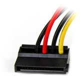 StarTech.com SATAPOWADPL StarTech.com 6in 4 Pin LP4 to Left Angle SATA Power Cable Adapter StarTech.com SATAPOWADPL StarTech.com 6in 4 Pin LP4 to Left Angle SATA Power Cable Adapter