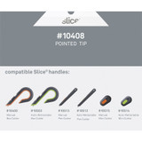 Slice, Inc Slice 10408 Slice Pointed Tip Ceramic Cutter Blades Slice, Inc Slice 10408 Slice Pointed Tip Ceramic Cutter Blades