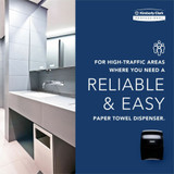 Kimberly-Clark Corporation Kimberly-Clark Professional 09996 Kimberly-Clark Professional Sanitouch Hard Roll Towel Dispenser
