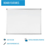 Bi-silque S.A Bi-silque MA051539214 Bi-silque Ayda Melamine Dry Erase Board