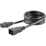 StarTech.com PXTC19C20146 StarTech.com 6ft (1.8m) Heavy Duty Extension Cord, IEC C19 to IEC C20 Black Extension Cord, 15A 250V, 14AWG, Heavy Gauge Power Cable StarTech.com PXTC19C20146 StarTech.com 6ft (1.8m) Heavy Duty Extension Cord, IEC C19 to IEC C20 Black Extension Cord, 15A 250V, 14AWG, Heavy Gauge Power Cable