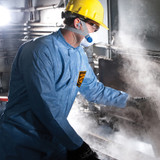 Kimberly-Clark Corporation Kleenguard 45004 Kleenguard A60 Coveralls - Zipper Front, Storm Flap, Elastic Back, Wrists & Ankles