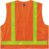 Tenacious Holdings, Inc GloWear 21433 GloWear 8250ZHG Type R Class 2 Hi-Gloss Surveyors Vest