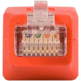 StarTech.com C6CROSSOVER StarTech.com Crossover adapter - RJ-45 (M) - RJ-45 (F) - Gigabit - ( CAT 6 ) - red