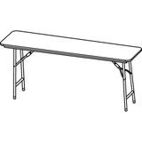 Lorell 60727 Lorell Economy Folding Banquet Table