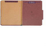 Smead Manufacturing Company Smead 14092 Smead SafeSHIELD 2/5 Tab Cut Letter Recycled Classification Folder