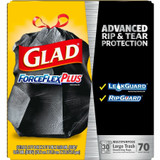 The Clorox Company Glad 70358PL Glad Large Drawstring Trash Bags - ForceFlexPlus