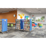 Safco Products Safco 1221DE Safco AlphaBetter 2.0 Height - Adjustable Student Desk with Pendulum Bar 22"-30"