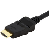 StarTech.com HDMIROTMM6 StarTech.com 6ft Swivel HDMI Cable, 4K 30Hz High Speed Rotating UHD HDMI Cord, HDMI 1.4 Pivot Cable with 180&deg; Swivel Connector M/M