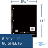 Roaring Spring Paper Products Roaring Spring 11281cs Roaring Spring 1-Subject Notebook Roaring Spring Paper Products Roaring Spring 11281cs Roaring Spring 1-Subject Notebook