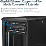 StarTech.com ET91000SM20 StarTech.com Gigabit Ethernet Copper-to-Fiber Media Converter - SM LC - 20 km - Ethernet Media Converter - GbE Converter StarTech.com ET91000SM20 StarTech.com Gigabit Ethernet Copper-to-Fiber Media Converter - SM LC - 20 km - Ethernet Media Converter - GbE Converter