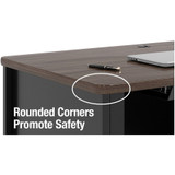Lorell 66945 Lorell Fortress Series Mobile Double-Pedestal Teachers Desk Lorell 66945 Lorell Fortress Series Mobile Double-Pedestal Teachers Desk