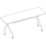 Lorell 59517 Lorell Flip Top Training Table