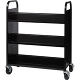 Lorell 99931 Lorell Double-sided Book Cart