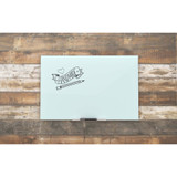 U Brands 2778U00-01 U Brands Floating Glass Dry Erase Board