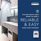 Kimberly-Clark Corporation Kimberly-Clark Professional 09995 Kimberly-Clark Professional Sanitouch Hard Roll Towel Dispenser Kimberly-Clark Corporation Kimberly-Clark Professional 09995 Kimberly-Clark Professional Sanitouch Hard Roll Towel Dispenser